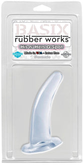 Basix His and Hers G-Spot Plug Clear